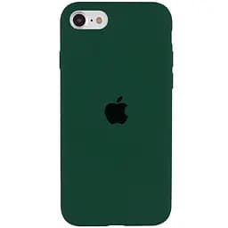 Чехол Epik Silicone Case Full Protective AA для Apple iPhone SE 2020/7/8 4.7 Зеленый/Forest green