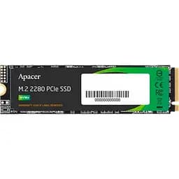 Накопичувач SSD Apacer m.2 NVMe 256GB AS2280P4X PCIe 3.0 240 250 (AP256GAS2280P4X-1)