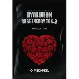 Тканинна маска з екстрактом троянди Medi-Peel Hyaluron 100 Rose Energy Tox (10 шт. х 30 мл)