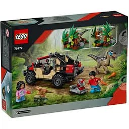Конструктор LEGO Jurassic World Втеча по бездоріжжю від раптора 285 деталей (76972) - мініатюра 8