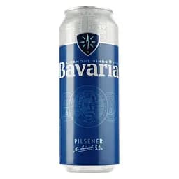 Уцінка. Пиво Bavaria, світле, фільтроване, 5%, з/б, 0,5 л 