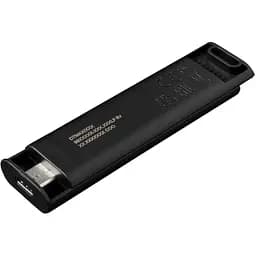 USB флеш-накопичувач Kingston DataTraveler Max 256GB USB-C 3.2 Gen 2 Black (DTMAX/256GB) [83517] - мініатюра 4