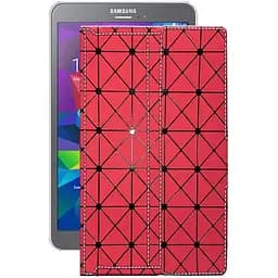 Чохол StatusCASE з екошкіри для планшету Samsung Galaxy Tab A8.0 (T355) Червоний ромб