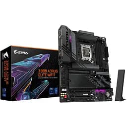 Материнська плата Gigabyte Z890 Aorus Elite WIFI7 s1851 4xDDR5 M.2 USB Type-C DP Wi-Fi BT ATX - мініатюра 6