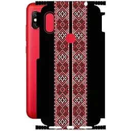 Захисна плівка StatusSKIN для Xiaomi Redmi Note 6 Pro Корпус Вініл Вишиванка 3