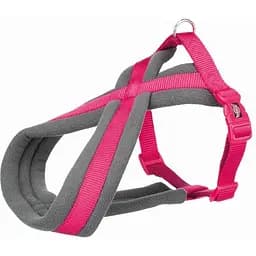 Шлея для собак Trixie Premium, туристическая, XS-S, 30-40 см/15 мм, фуксия