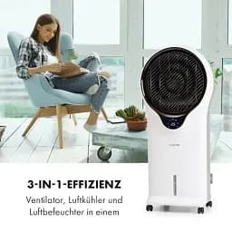 Мобільний вентилятор Klarstein Whirlwind 3 в 1 1600 м³/г 90 Вт (10029327) - мініатюра 5