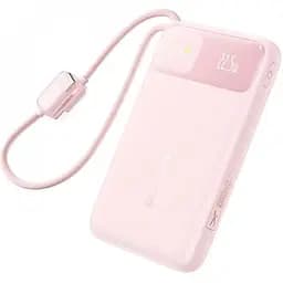 Портативний ЗП Power Bank Baseus EnerFill FC11 PD22.5W with cable 10000 mAh (E0027R) Baby Pink