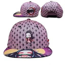 Кепка бейсболка Незуко Камадо Клинок Demon Slayer: Kimetsu no Yaiba KY 1094