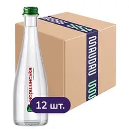 Упаковка мінеральної води Моршинська слабогазована 3.96 л (0.33 л x 12 шт.)