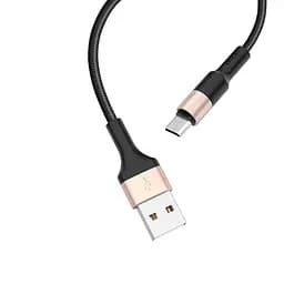 Кабель Hoco Micro USB Xpress X26, 1 м черно-серый