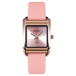 Женские классические часы Skmei 1432 (Розовые)