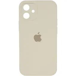 Чехол Epik Silicone Case Square Full Camera Protective AA для Apple iPhone 11, 6.1 Бежевый/Antique White