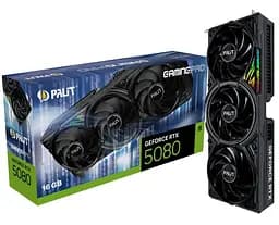 Відеокарта Palit RTX 5080 16Gb GamingPro (NE75080019T2-GB2031A) (GDDR7, 256 bit, PCI-E v5.0 x16) - мініатюра 8