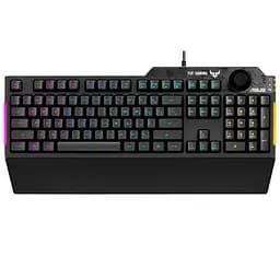 Клавіатура ASUS TUF Gaming K1 RBB USB Black (90MP01X0-BKMA00)
