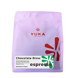 Кофе в зернах Yuka Coffee Roastery Chocolate Brew смесь арабики 250 г