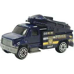 Машинка Іграшкова Спецтехніка Автопром 7637 Масштаб 1:64, Металева Police 05
