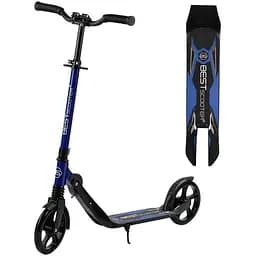 Самокат Best Scooter 60х13х100 см Черно-синий 000255847