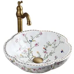Умивальник Rea Felicia 42,5x42,5 white (REA-U7504), Глянцева