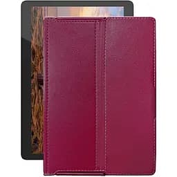 Чохол StatusCASE з екошкіри для планшету Bravis NB961 9.6 Бордовий