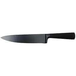 Кухонный нож Bergner Black Blade шеф 20 см (BG-8777)