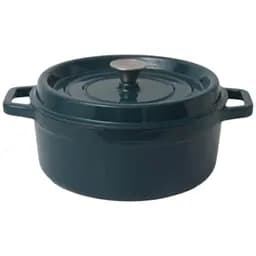 Кастрюля Nois Tierra чугунная 24 см темно-зеленая (830379)