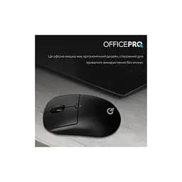 Мишка OfficePro M307B Silent Click Wireless/Bluetooth Black (M307B) - мініатюра 8