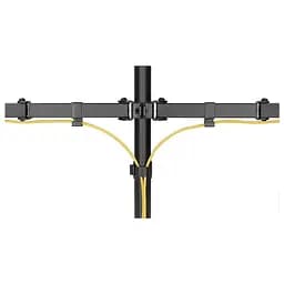 Настільне кріплення кронтшейн для двох моніторів VESA тримач UKC Desk Mount 9629 17-33 - мініатюра 5