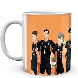 Кружка GeekLand Haikyu!! Волейбол Карасуно HK 001.12 330 мл белая