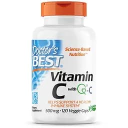 Вітаміни та мінерали Doctor's Best Vitamin C 500 mg, 120 вегакапсул