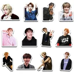 Стікерпак набір наклейок G-Toys Stray Kids 45 шт. (SP SK 02) - мініатюра 5
