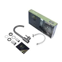 Змішувач для кухні Kroner KRP Edelstahl Klassisch - SCH035PVD CV024351 Графіт - мініатюра 10