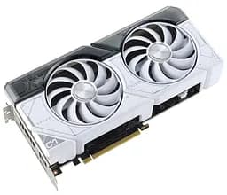 Відеокарта ASUS RTX 4070 SUPER 12GB DUAL WHITE (DUAL-RTX4070S-12G-WHITE) (GDDR6X, 192 bit, PCI-E v4.0) Б/в - мініатюра 2