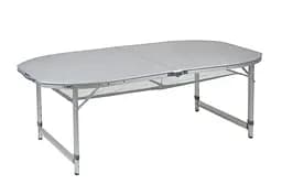 Стіл Bo-Camp Premium Oval 150x80 cm Grey (1404405) - мініатюра 3