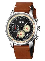 Годинник наручний Skmei Status Brown