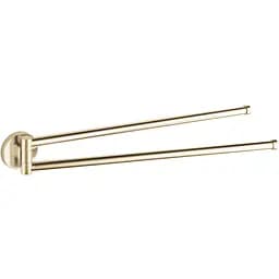 Тримач для рушника VBI Venus brushed gold поворотна подвійна VBI-040018BG Золотий