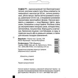 Насіння квітів Садиба Центр Петунія Софія F1, 10 гранул (000003578) - мініатюра 2