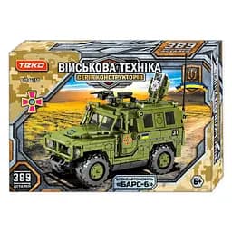 Конструктор Військова техніка 46550 БАРС-6, 389 деталей, бронеавтомобіль