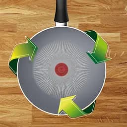 Сковорода Tefal ВОК Halo 28см алюміній бакеліт сірий kuh0014397 - мініатюра 4
