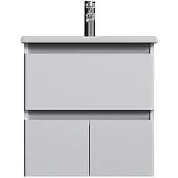 Тумба підвісна AM.PM X - Joy 55 см з умивальником M85-FHX0553-WC0553WG38