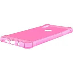 Чохол-накладка Toto Shockproof Carbon Brush TPU Case Xiaomi Mix 2S Pink - мініатюра 5