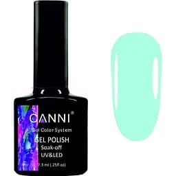 Гель-лак Canni 1027 зелено-блакитний 7.3 мл