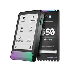 Апаратний гаманець для криптовалют Ledger Flex Solana Edition з Чохлом Custom Magnet Folio +50$ у SOL