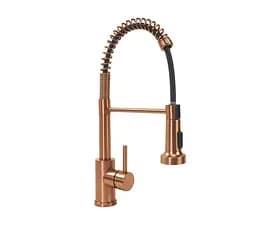 Смеситель для кухни с гибким изливом Rea Colin brushed copper (REA-B5459) медь - матовая