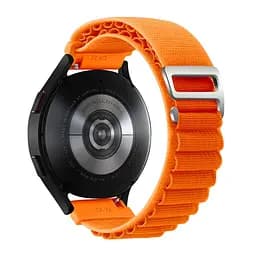 Ремінець для Xiaomi Amazfit GTR 33 pro - помаранчевий Watchbands NormalCloth Wave ширина кріплення 22мм нейлоновий (W22-6WB09675557) - мініатюра 2