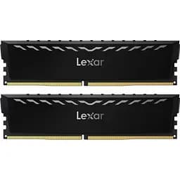 Модуль пам'яті Lexar DDR4 16GB (2x8) Thor Black 3600MHz (LD4U08G36C18LG-RGD)