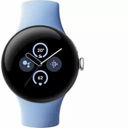 Смарт-годинник Google Pixel Watch 2 Polished Silver Aluminum Case / Bay Active Band