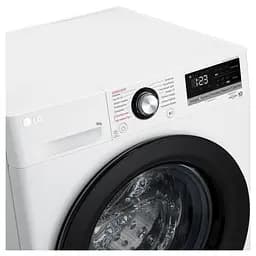 Пральна машина LG фронтальна, 9кг, 1400, A+++, 57см, дисплей, пара, інвертор, білий (F4V3VS6WW) - мініатюра 9