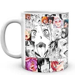 Кружка GeekLand Ahegao Ахегао anime A 02.28 330 мл белая