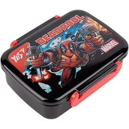 Ланч-бокс Yes Marvel Deadpool, 420 мл, чорний (707759)